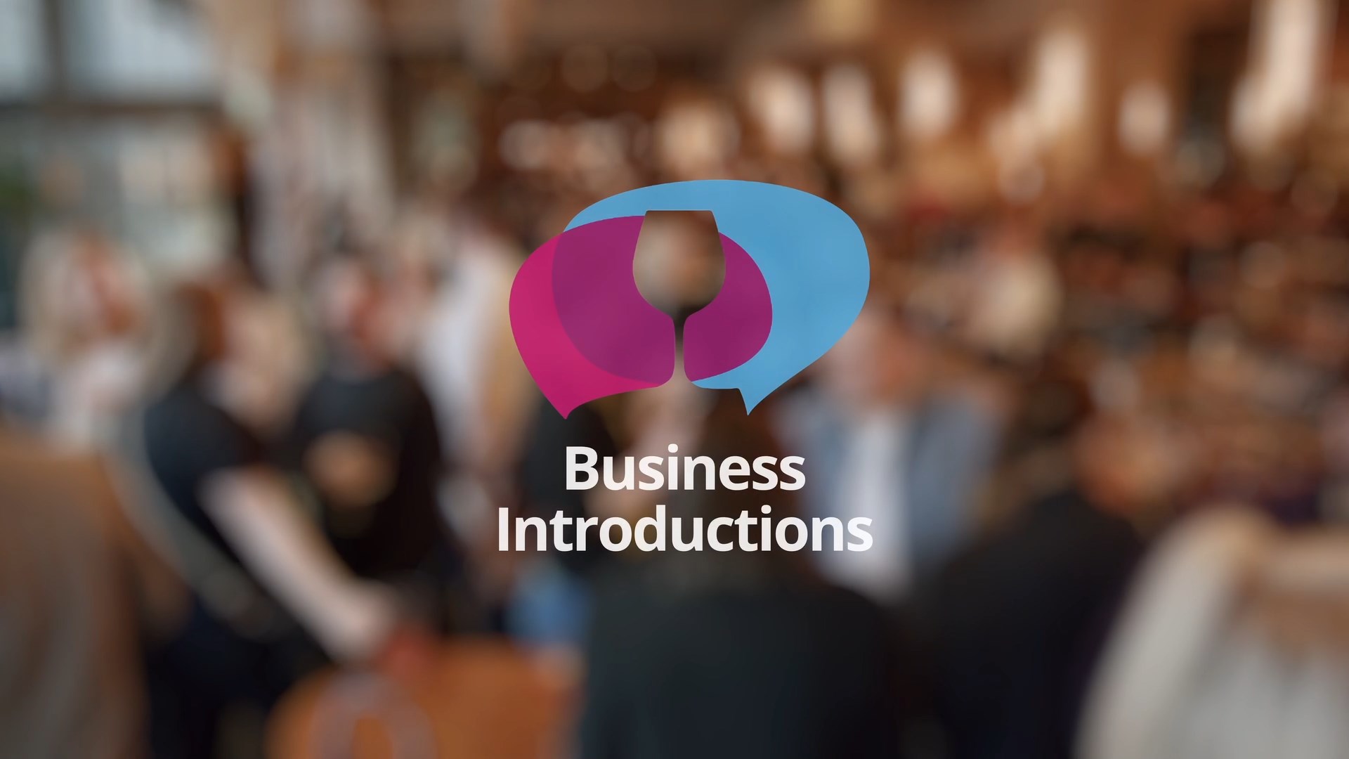 Logo displayed during Business Introduction's YouTube video recapping a productive networking event held at The Alchemist Manchester bar.