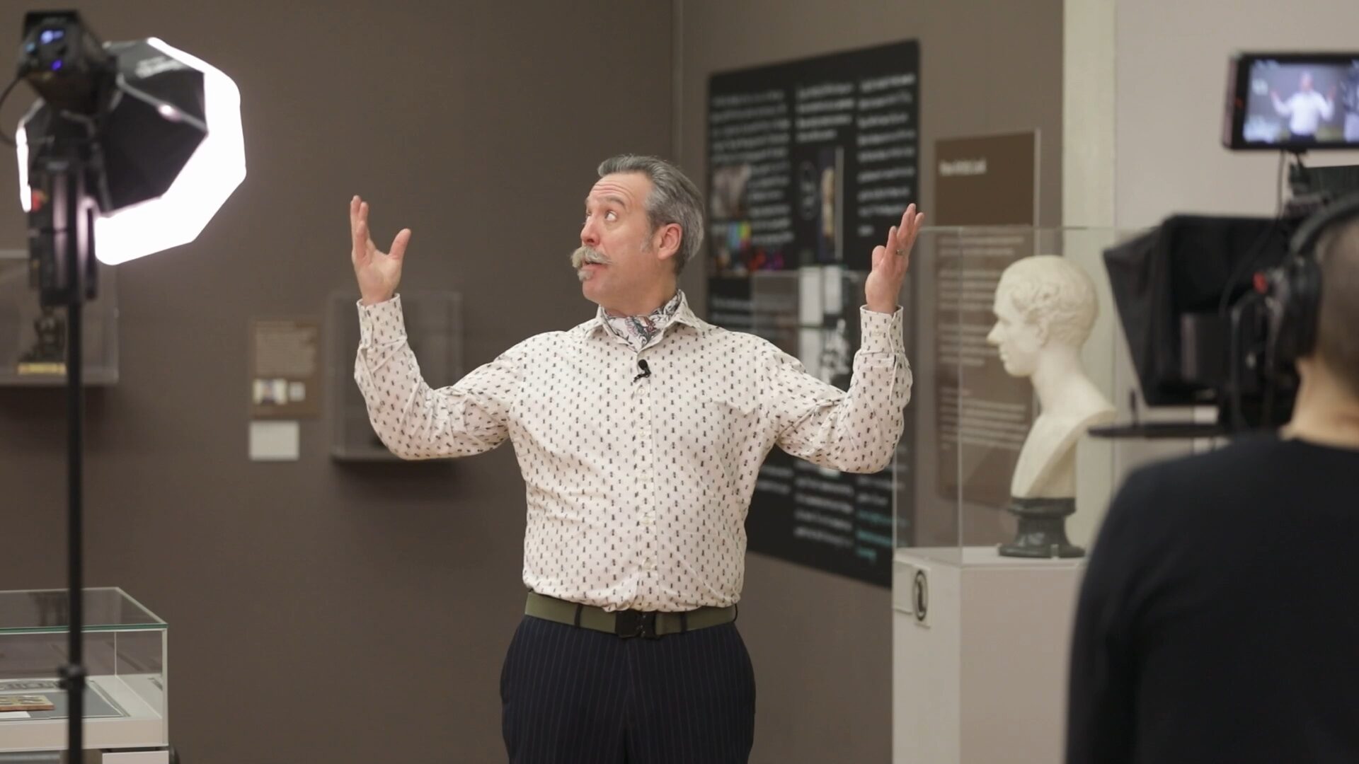 Scene from a homepage video highlighting how the SaaS platform solves real business challenges.